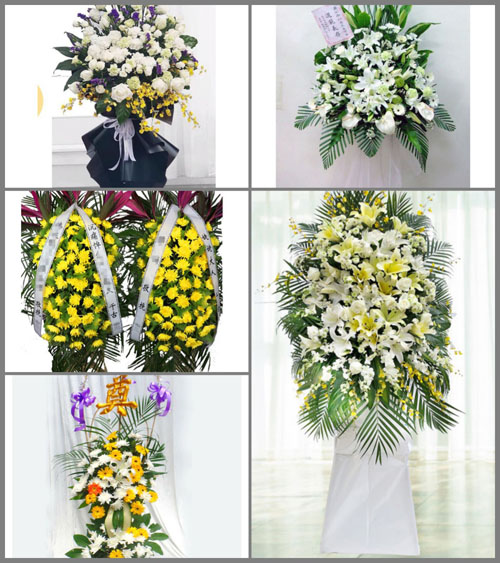 江西萍乡芦溪县白事花篮预定